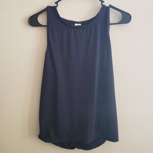 Senita Navy Mesh Athletic Tank Medium